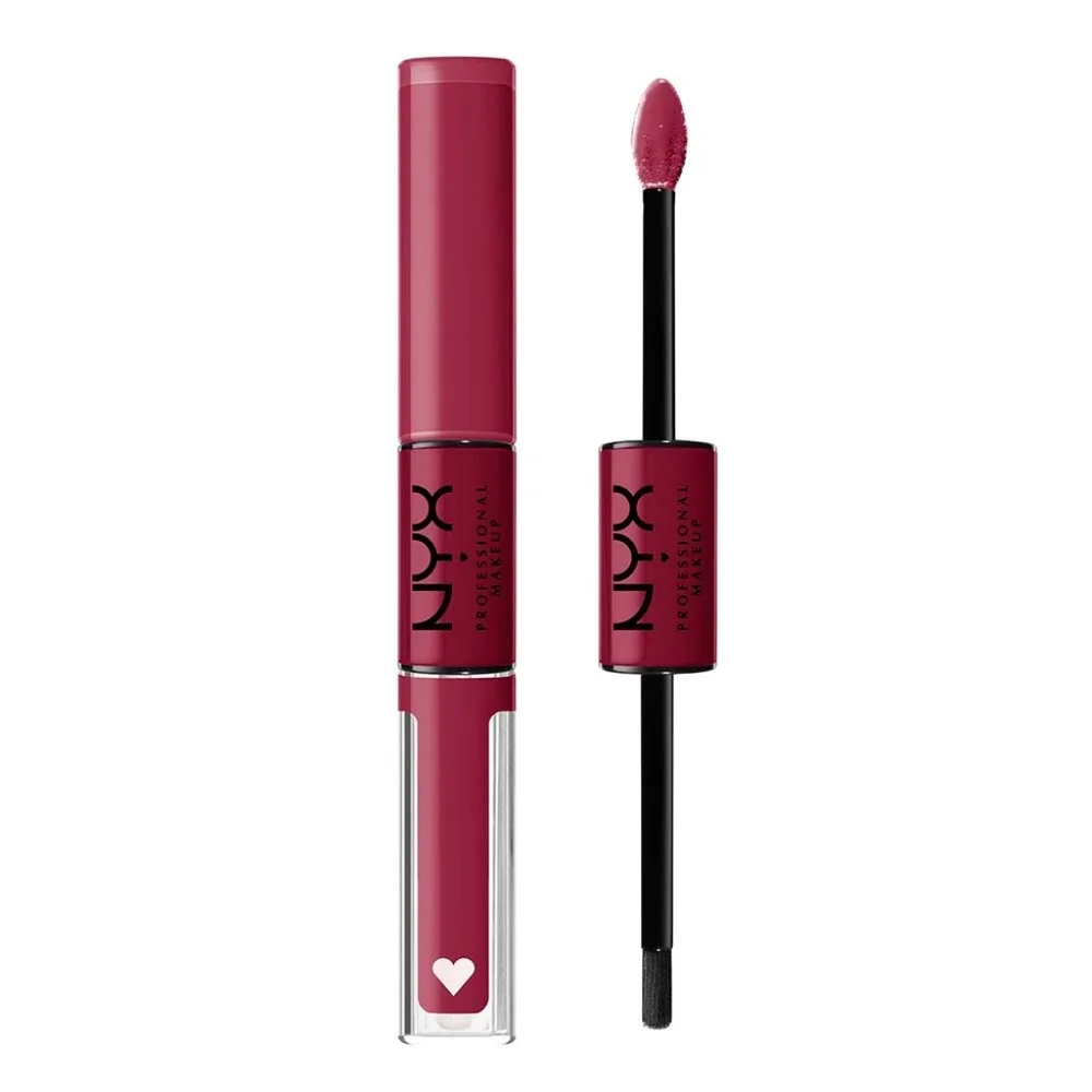2 x NYX Shine Loud High Pigment Lip Shine Goal Getter